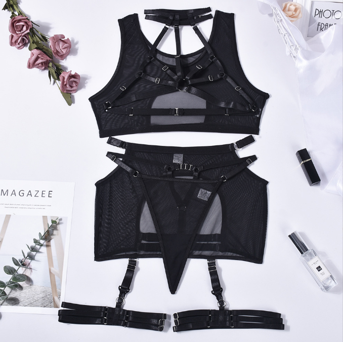 SAVI Five-Piece Lingerie Set