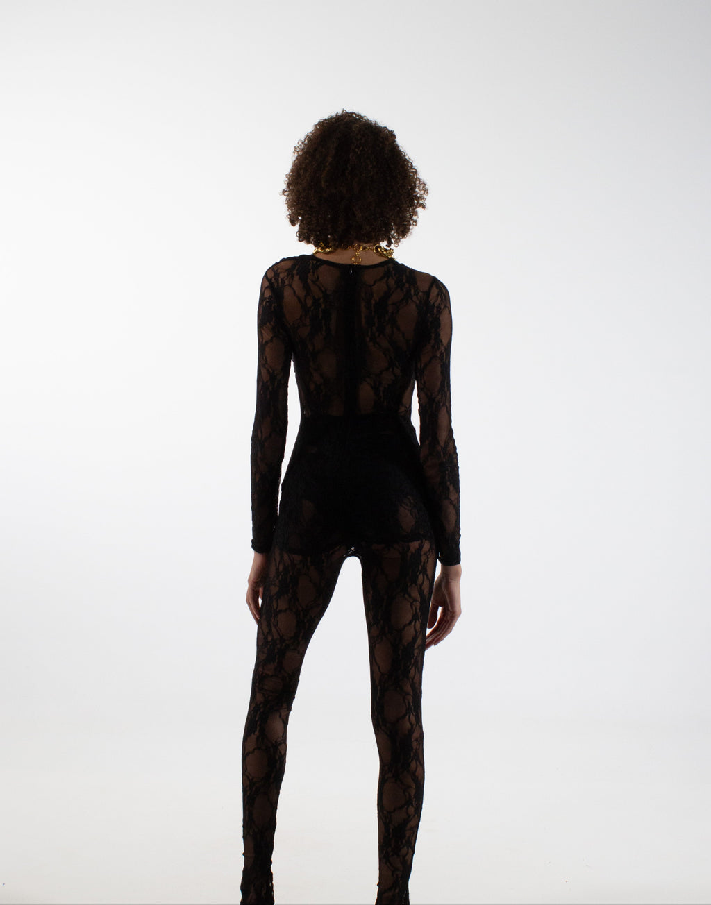 PARIS Lace Lingerie Jumpsuit