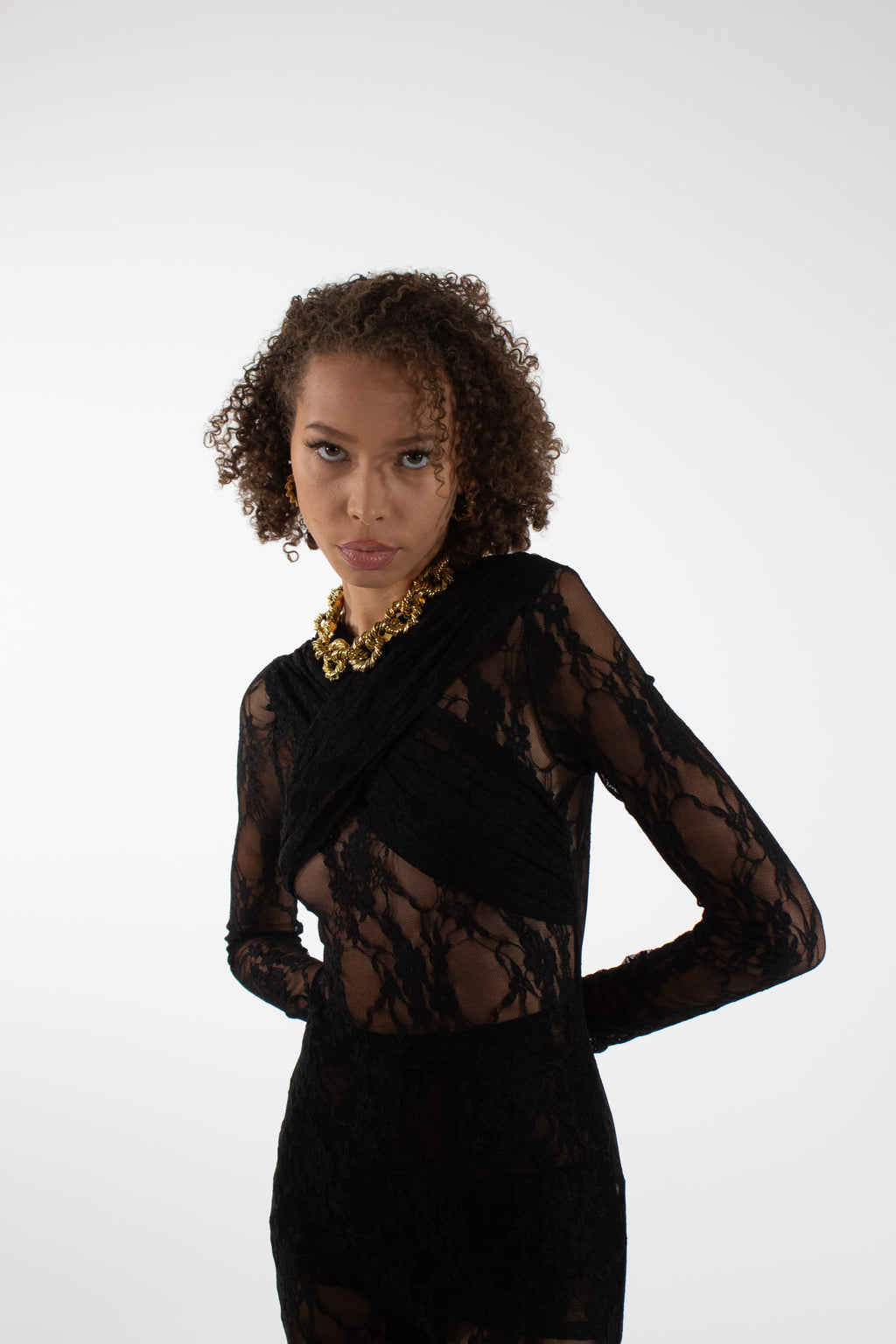 PARIS Lace Lingerie Jumpsuit