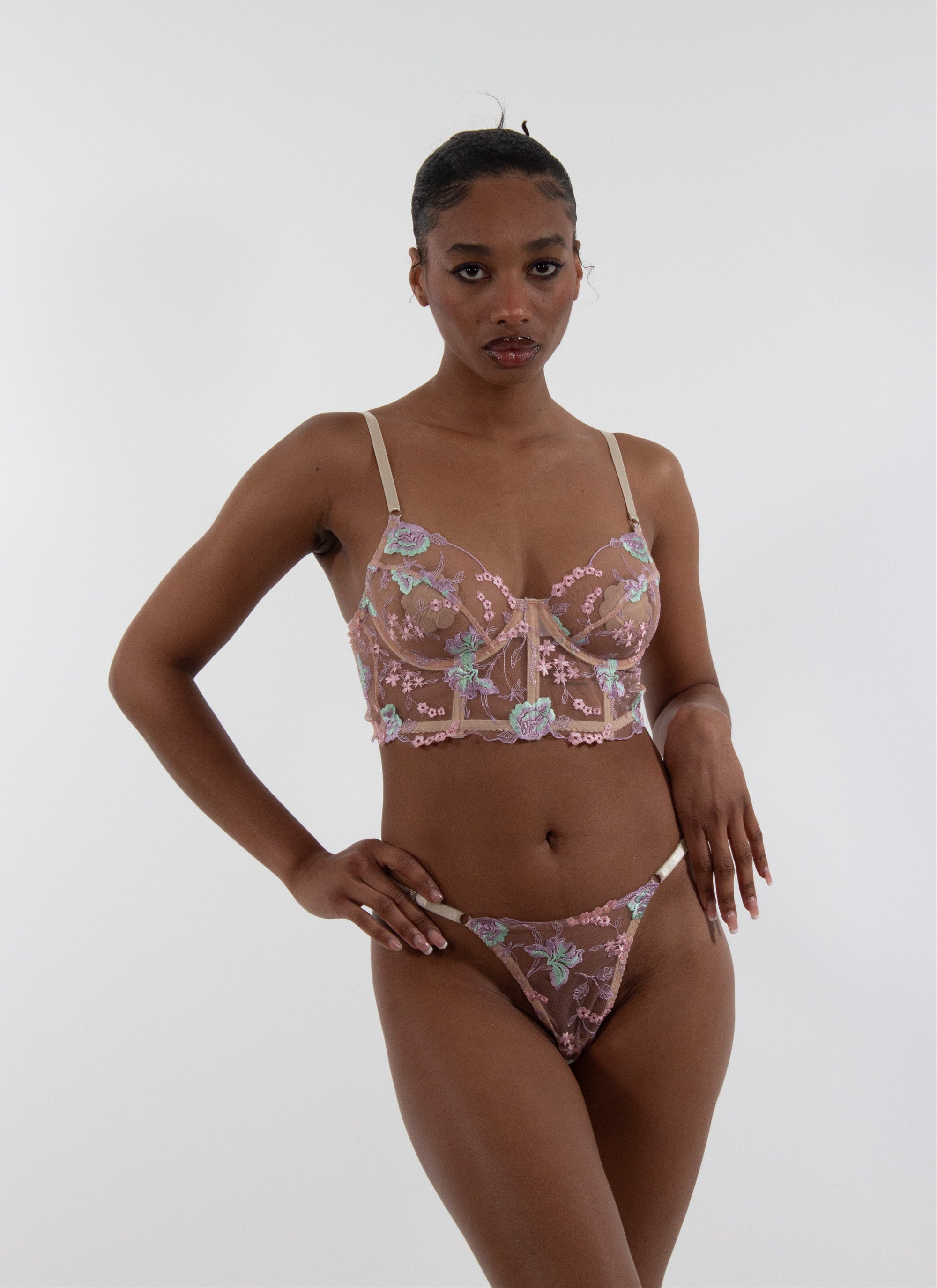 EMILY Lace Two-Piece Lingerie Set