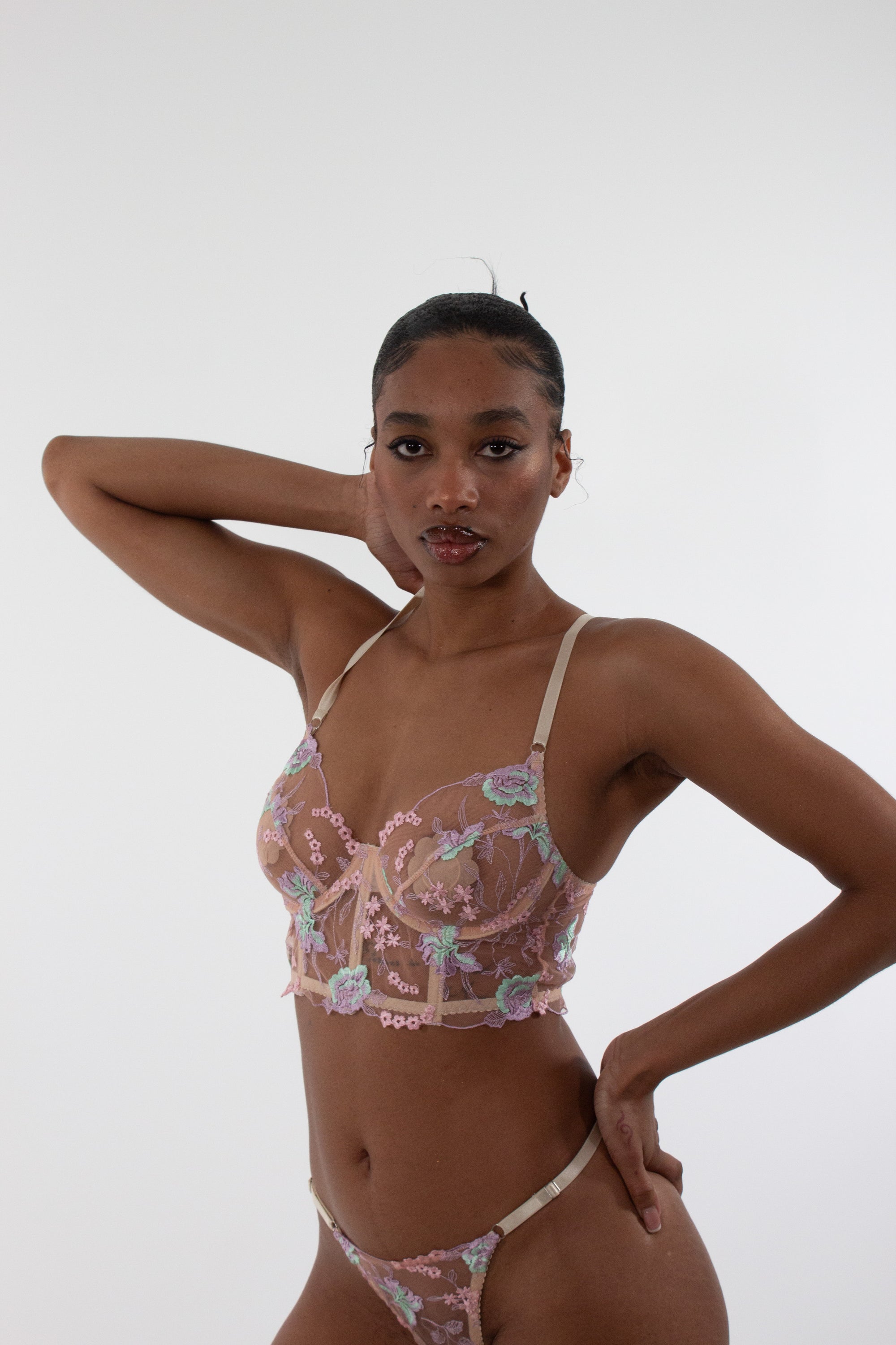 EMILY Lace Two-Piece Lingerie Set
