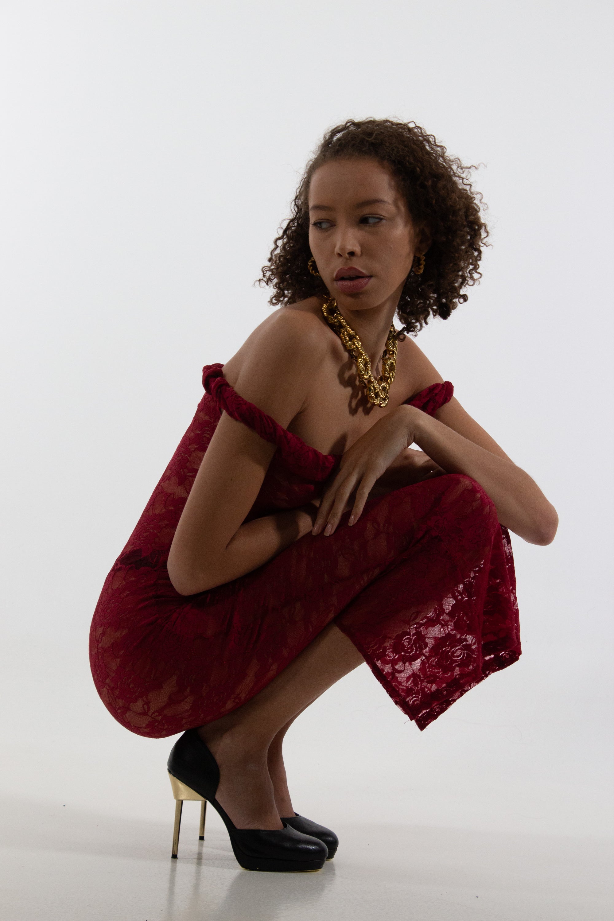 EMORY Lace Lingerie Dress