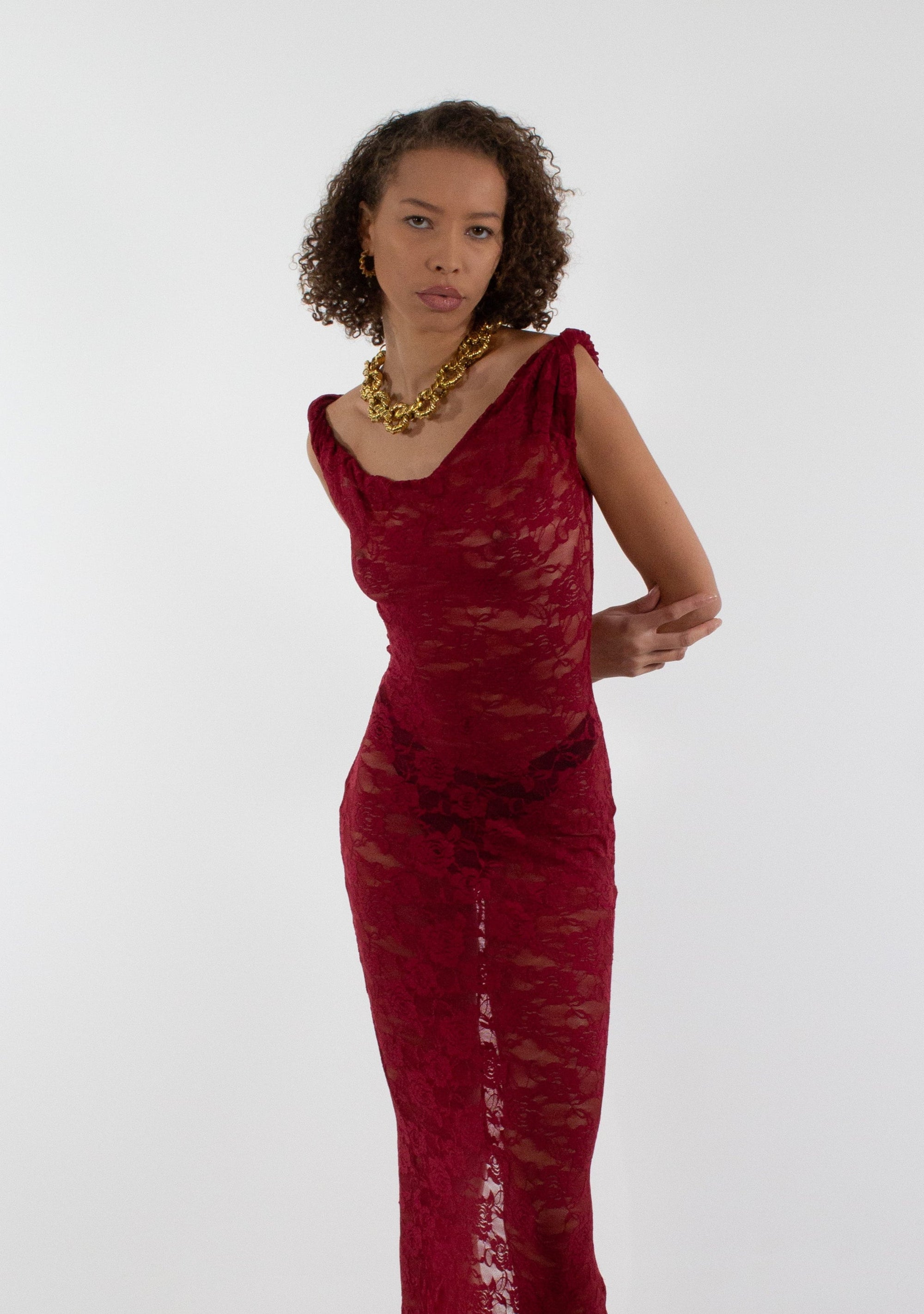 EMORY Lace Lingerie Dress