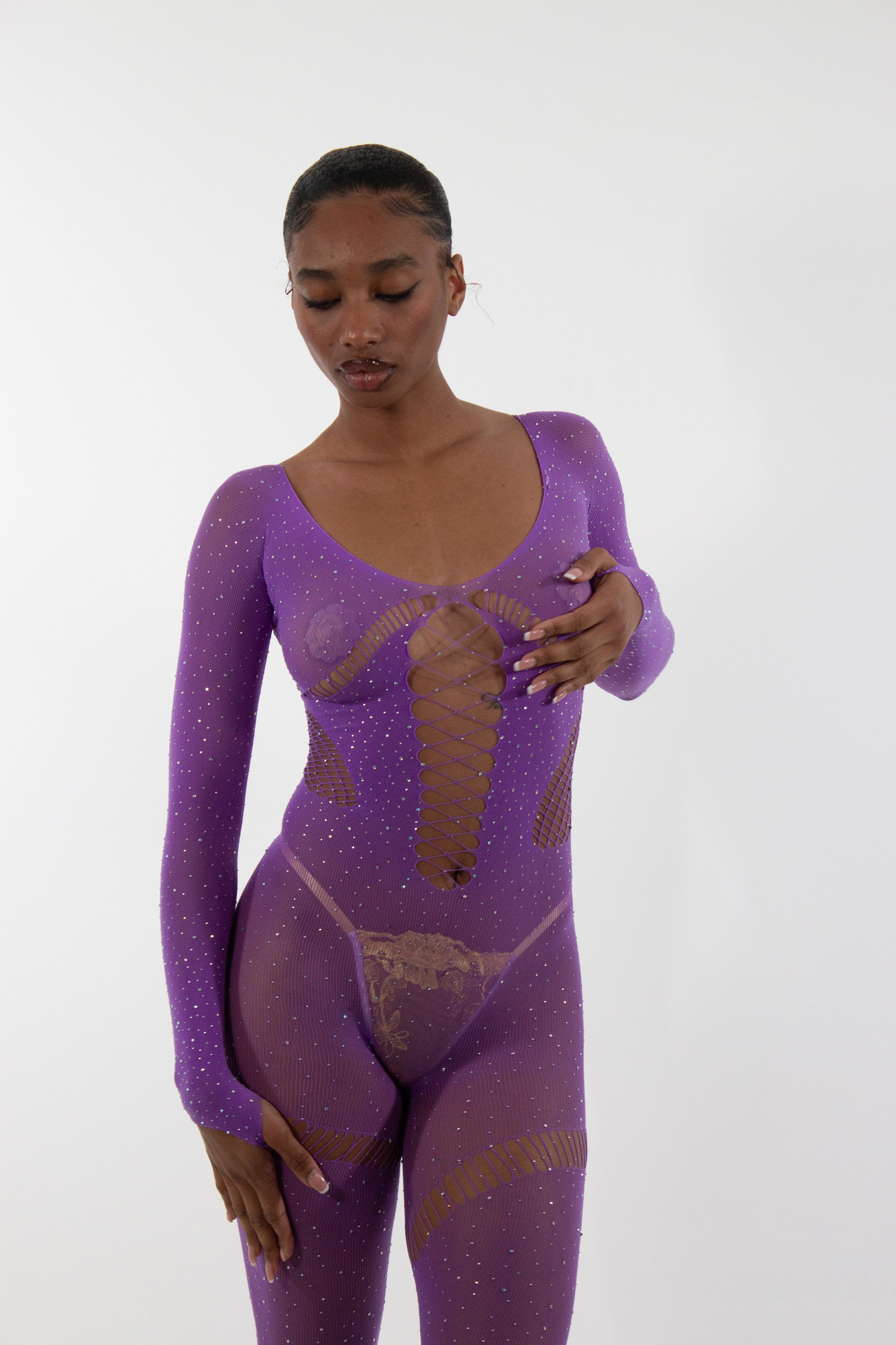 JALIYAH Long Sleeve Jumpsuit