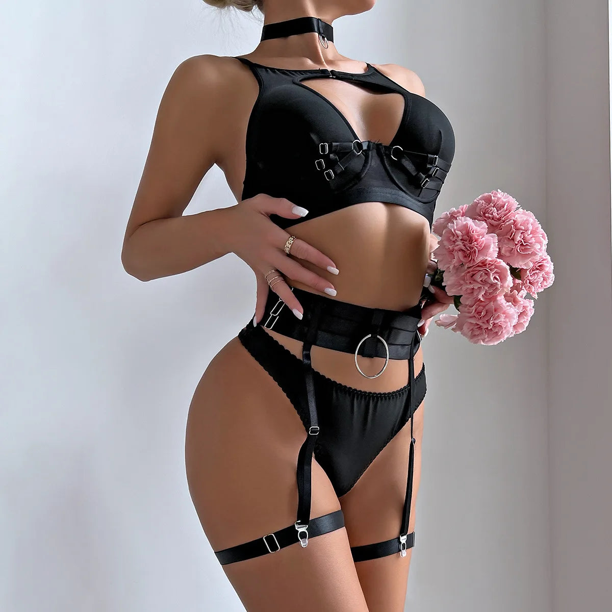 KENYA Five-Piece Lingerie Set