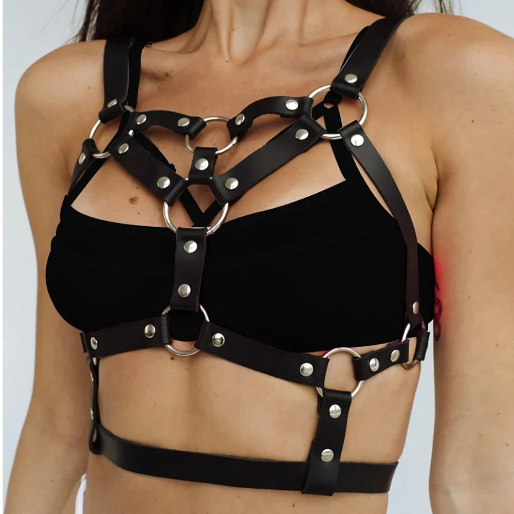 Chest Metal Ring Harness